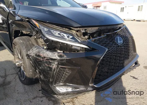 2022 Lexus Rx 350 F Sport Handling from USA, damaged, VIN 2T2YZMDAXNC350991